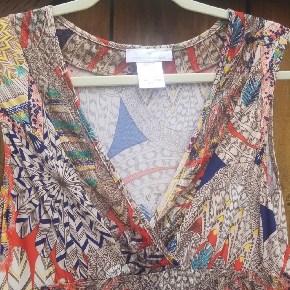 EUC Papillion Blanc Summer Dress